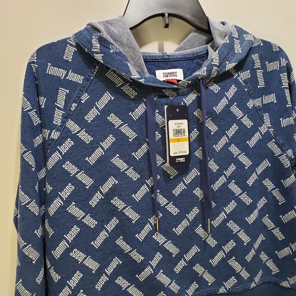 Tommy Jeans Hoodie Long Sleeve Den Hoodie Size Small NWT! - Picture 2 of 7